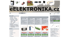 Desktop Screenshot of eelektronika.cz