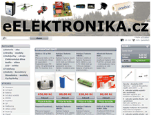 Tablet Screenshot of eelektronika.cz